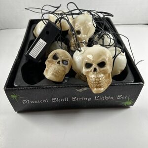 Magic Power Co Musical Skull String Lights‎ Replacement
